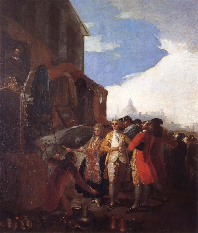 Francisco Goya Fair of Madrid china oil painting image